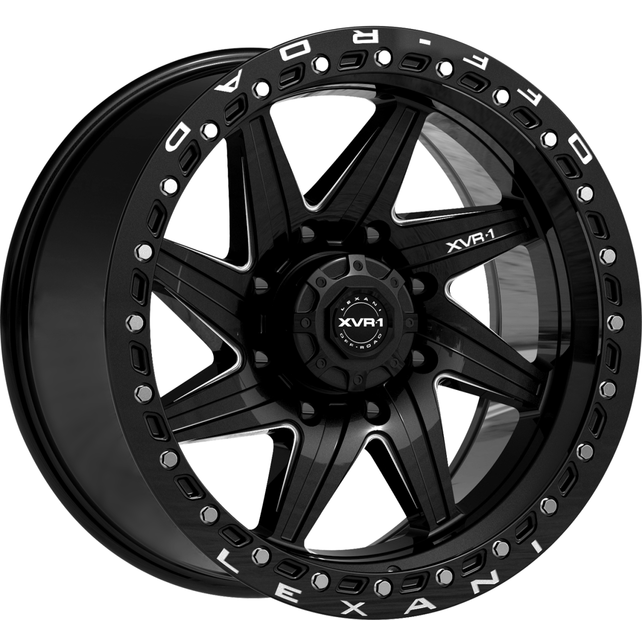 XVR1 Offroad KARMA-7 BG wheel with KARMA-7 BG finish